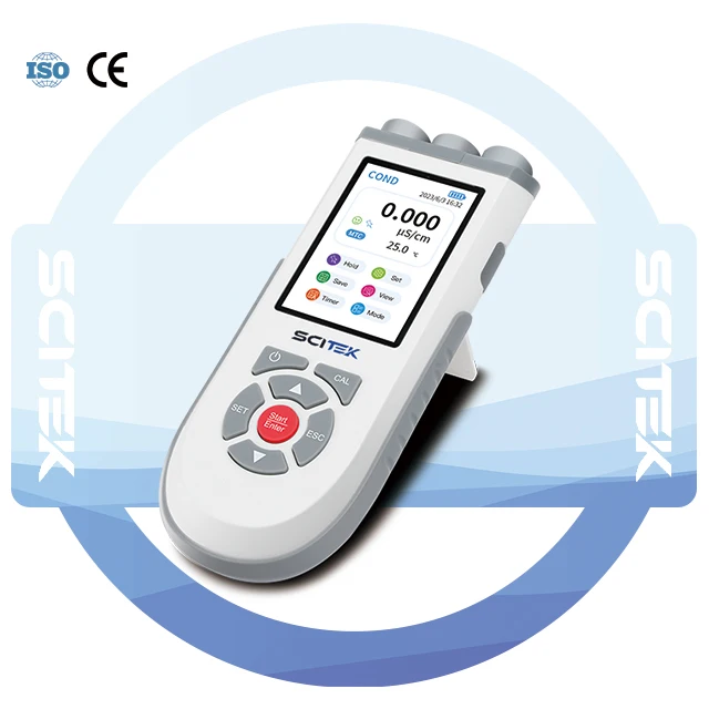 SCITEK Portable Digital PH/EC Meter Laboratory Water Analyzer Instrument Water Quality Tester