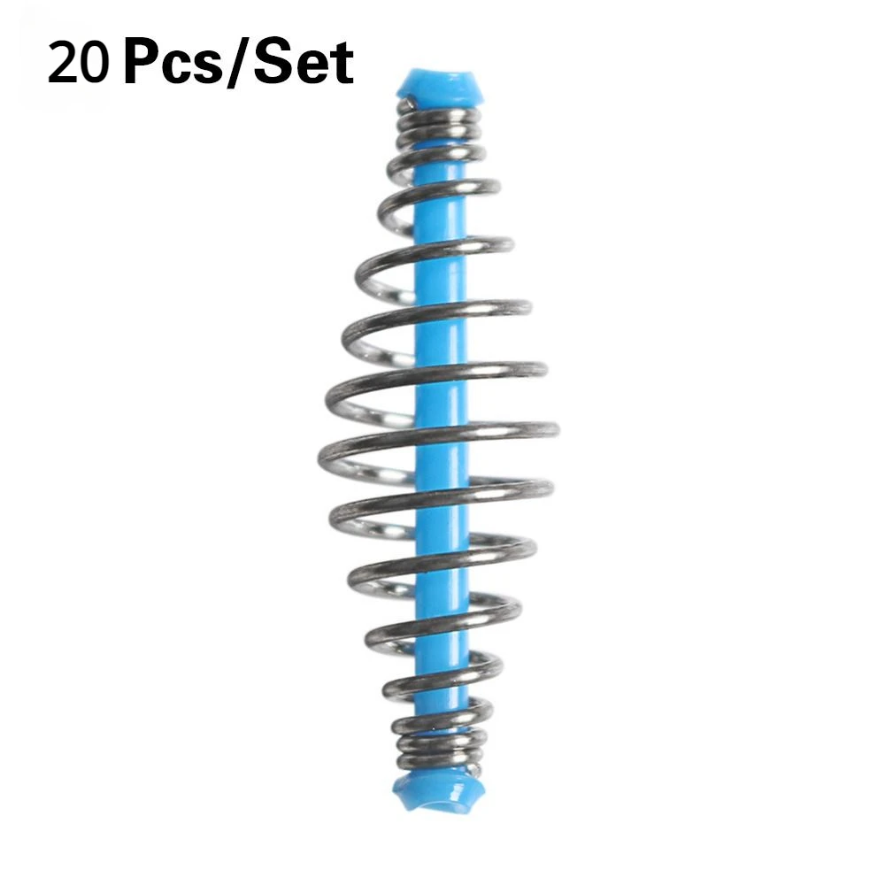 30 teile/satz Angeln Köder Frühling Köder Inline Hängen Tackle Edelstahl Feeder – Detail 8