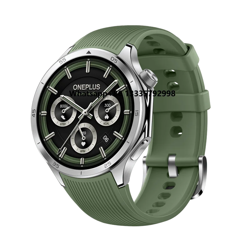 

One Plus Watch 3 1.5'' AMOLED Screen Snapdragon W5 Gen 1 2GB RAM 32GB ROM 5 Days Battery Life Sport Smart Watch