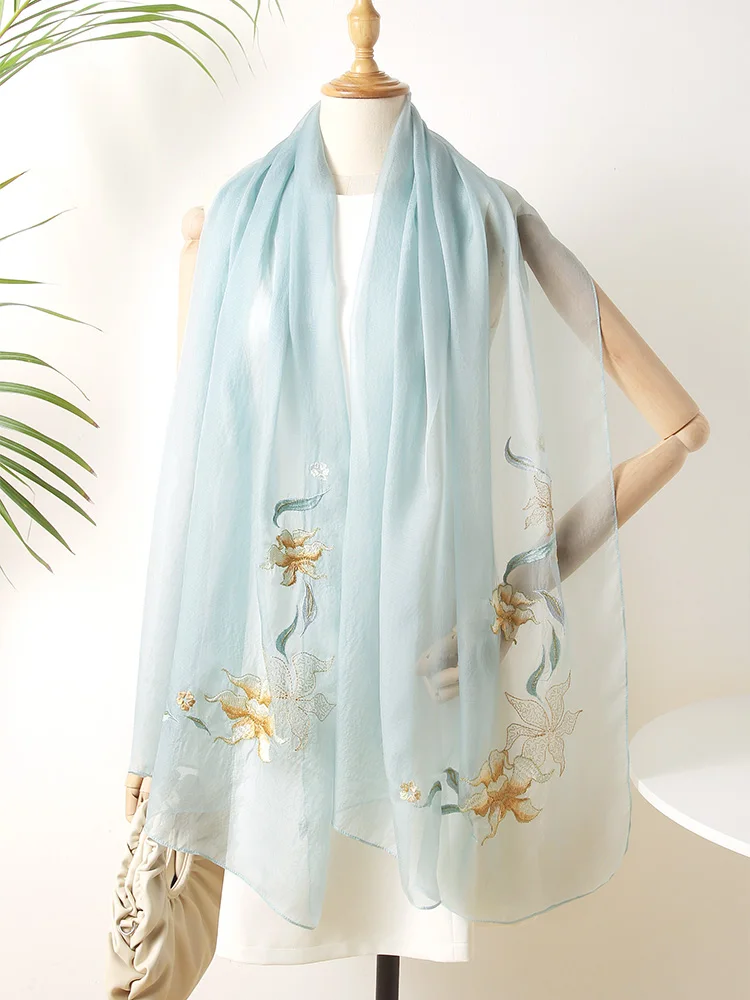 ele-silk-scarf-women's-embroidered-awl-thin-autumn-spring-season-long-rectangle-scarf-versatile-faion-accory
