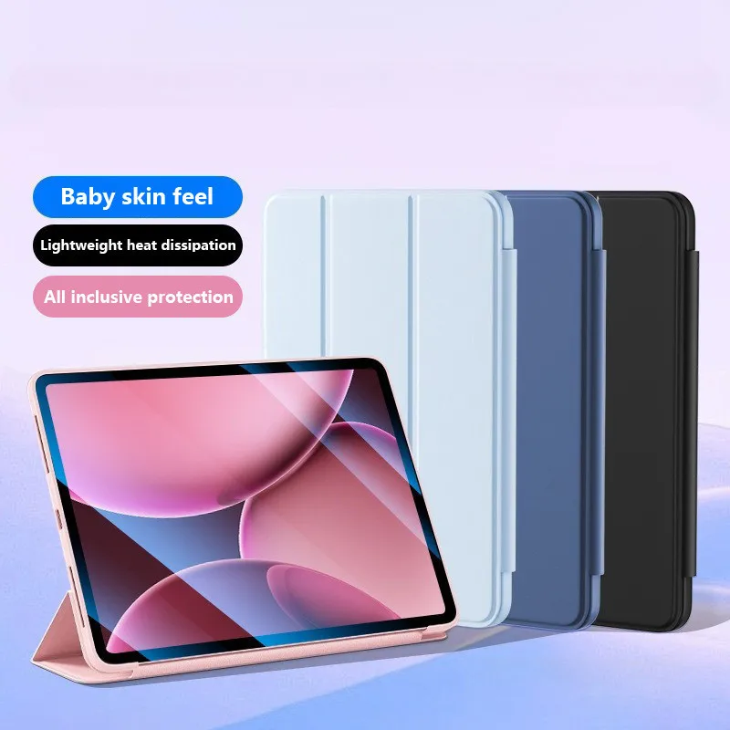 

Ультратонкий кожаный защитный чехол для OnePlus Pad 2 Pro 13,2 дюйма 2025 Pro 12,1 Pad2 Pad3 11,61 Go 11,35 Автоматический чехол для сна и пробуждения