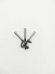 For apple MacBook pro 13inch 15inch 17inch Back cover screw for Macbook A1278 A1286 A1297 laptop Computer repair parts sliver