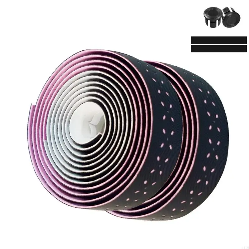 Bande guidon vélo antidérapante, 2 pièces, bande Anti-Vibration, absorbant sueur, facile à installer