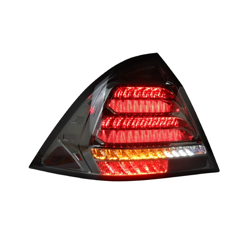 

Mercedes-Benz W203 modified tail light assembly 00-06 old C200LED brake reversing streamer turn signal