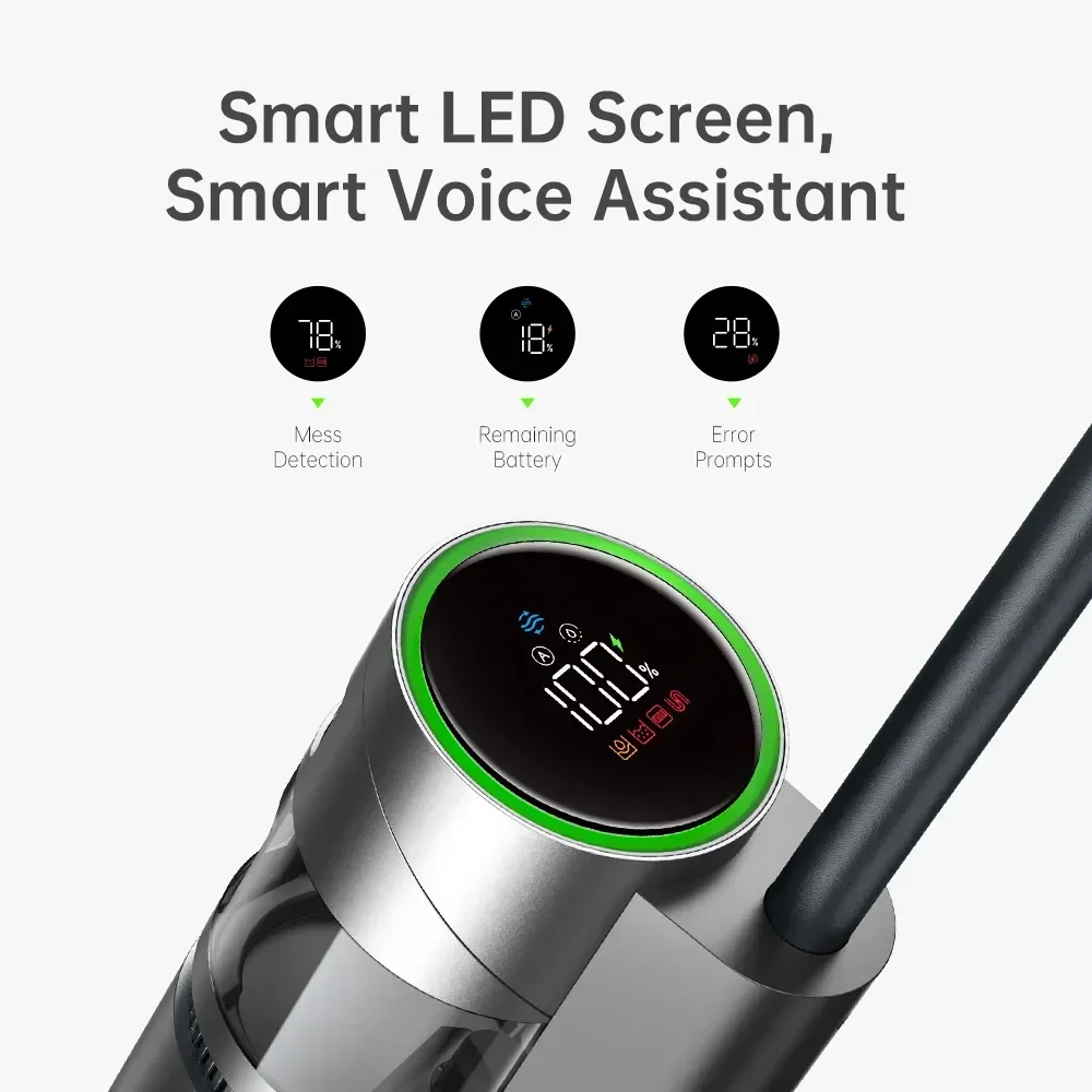 オリジナル Dreame H11 最大 10000PA ワイヤレスウェットドライスマート垂直掃除機ホームハンドヘルド家庭用自動掃除掃除機