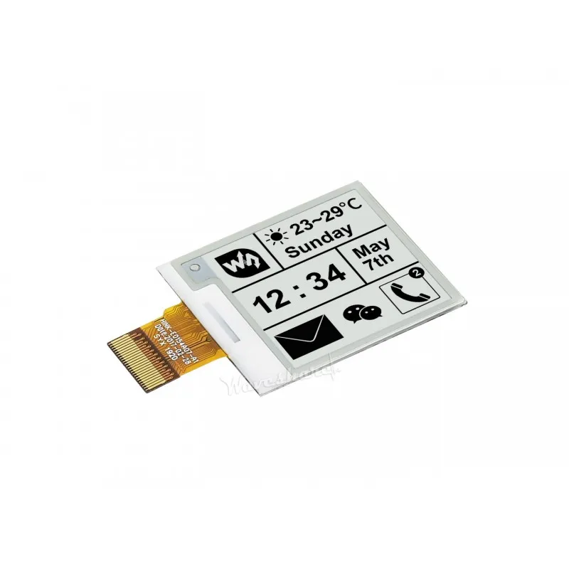 200x200, 1.54inch E-Ink raw display panel，1.54inch e-Paper