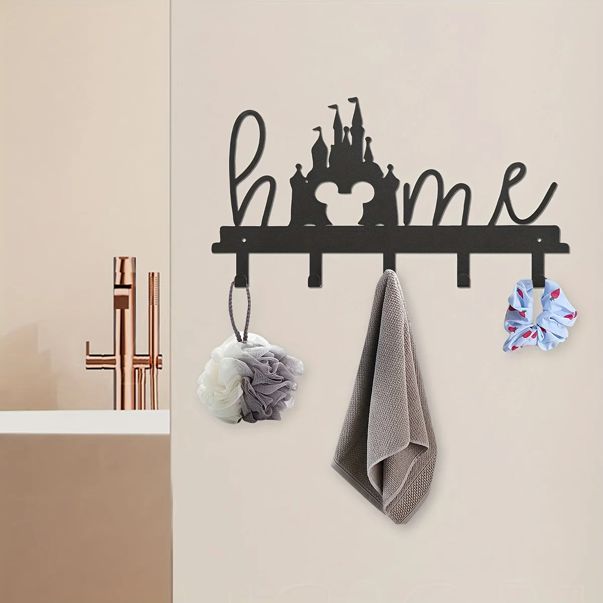 Cifbuy Metall kreative Schlüssel Kleiderbügel, Wand Kleiderbügel Haken, Haushalt Mehrzweck Garderobe