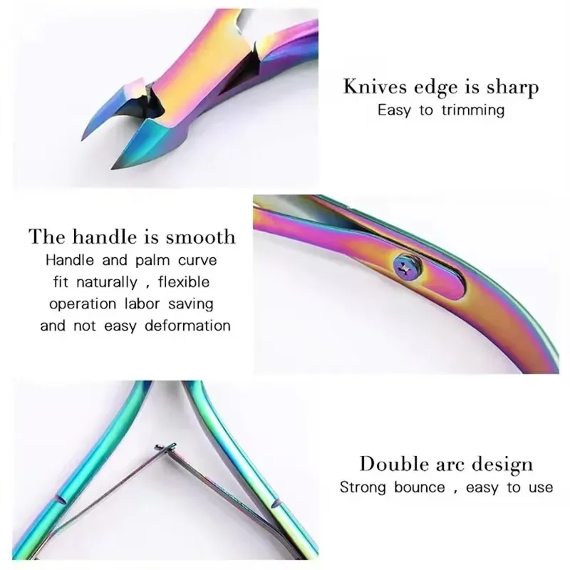 1pc Germany Dead Skin Pliers Nail Clippers Olecranon Pliers Stainless Steel Nail Clippers Dead Skin Scissors Nail Groove Special image 3