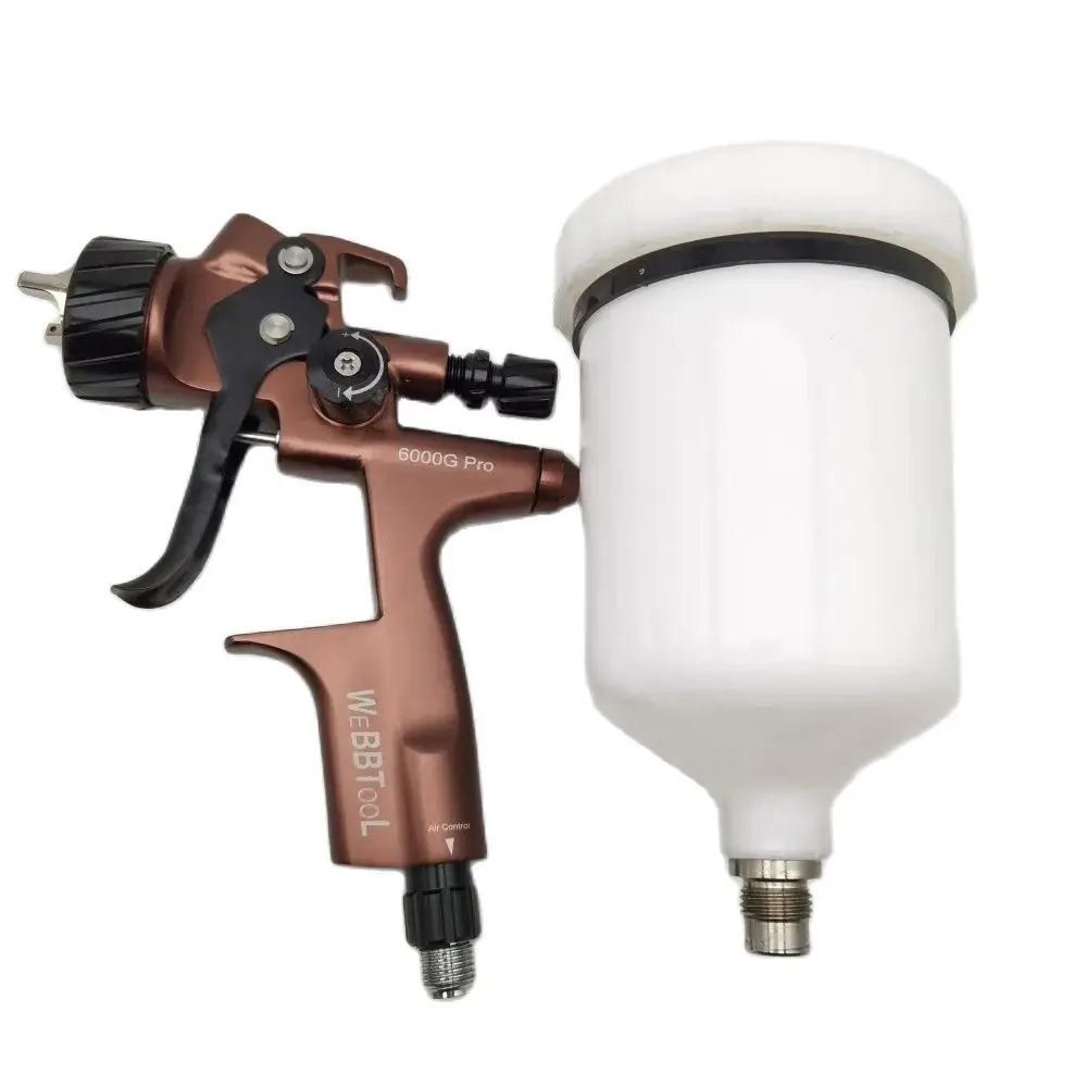 6000G Spray Gun Automotive Professional Air  Gun Spray Tools Spray Guns Varnish Airbrush 1.3MM Nozzle High Quality