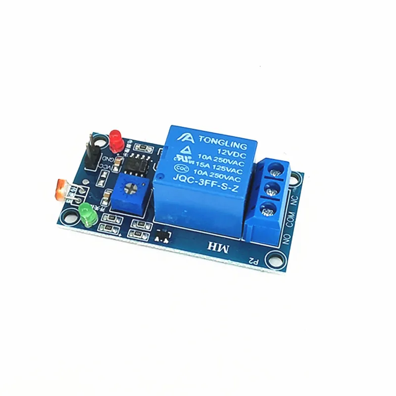 12V Photosensitive Resistance Relay Module Optical Control Switch Light Seeking Module Light Detection