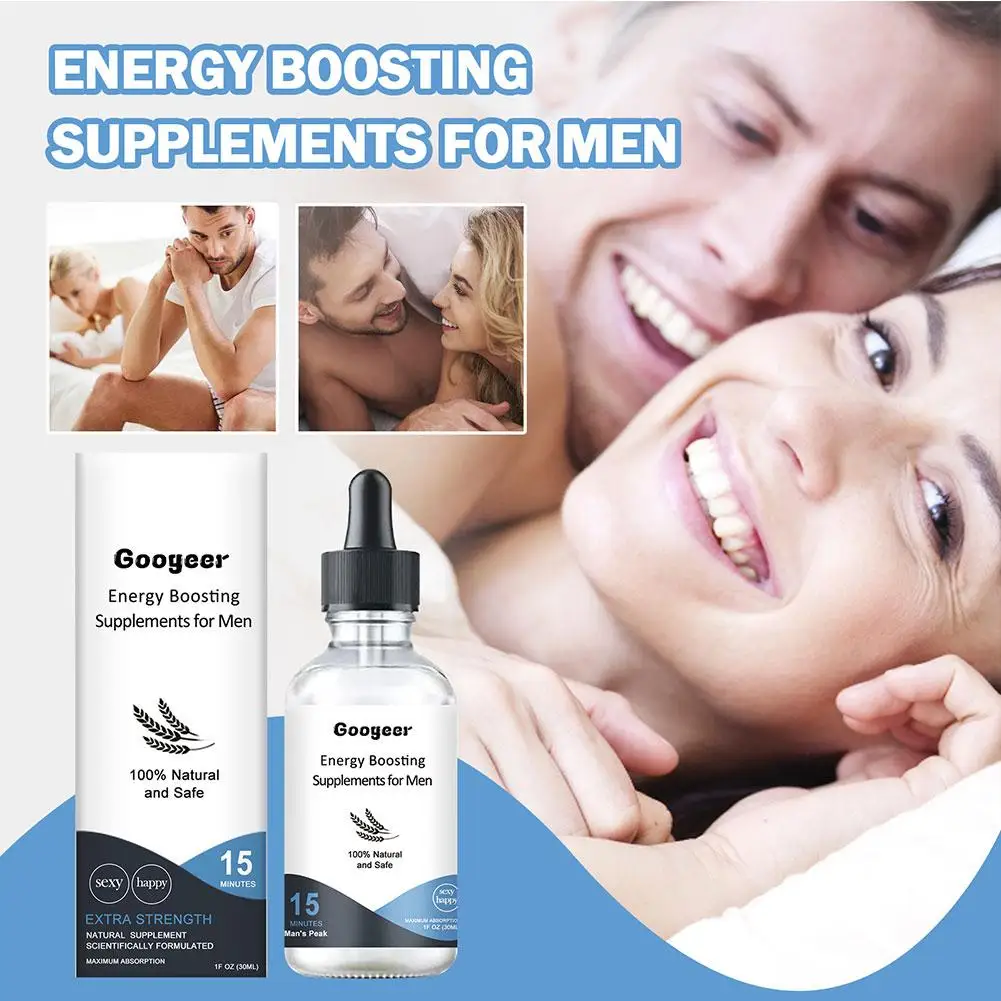Energy Boosting Supplements For Men Enhance Endurance Supplement Strength Power Performance Energy Booster Better Mood