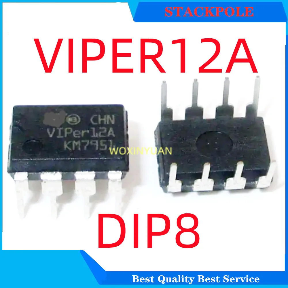 

10PCS VIPER12A DIP8 VIPER12 DIP 12A new and original IC VIPER22A VIPER22 22A