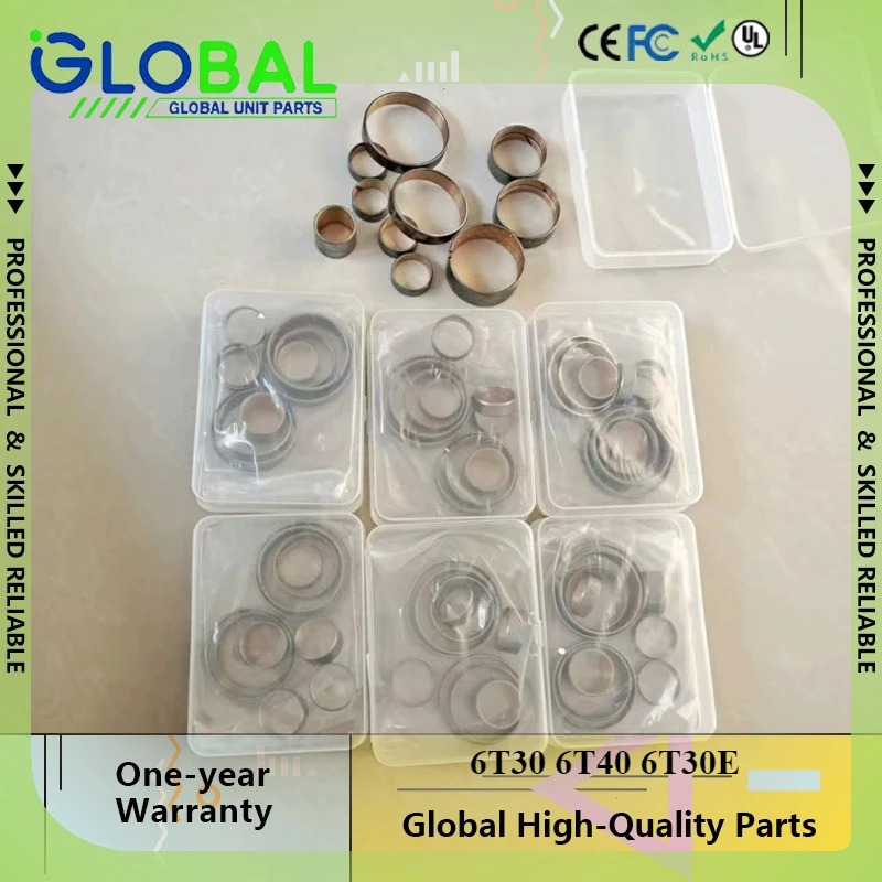 

6T30 6T40 6T30E Automatic Transmission Clutch Bushing Kit For Chevrolet Buick Wave Copper Sleeve Package Auto Parts 6T45