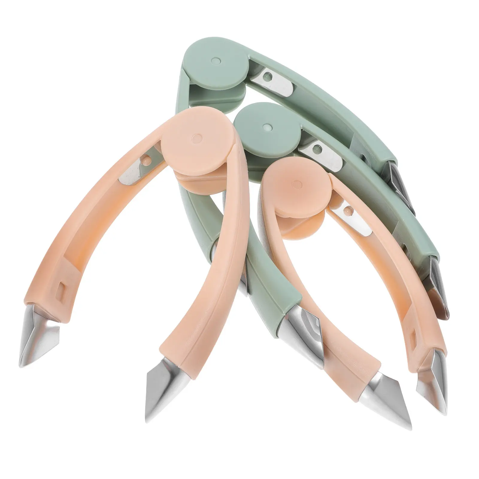 

4Pcs Multifunctional Fruit Corer and Stem Remover Kitchen Tool Set Stainless Steel Pineapple Eye Remover Strawberry Huller