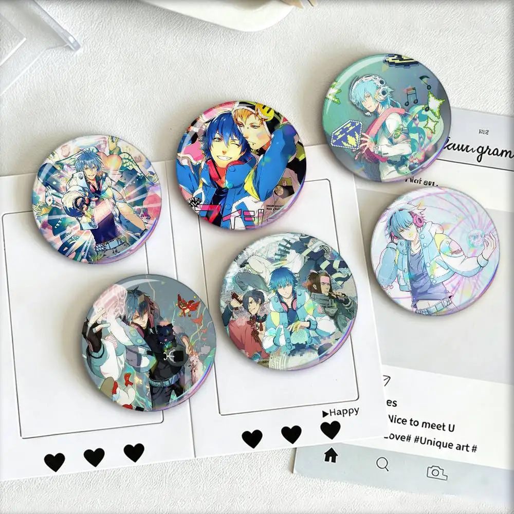 

D-DRAMAtical Murder Clear Aoba Badge 25 32 44 58 75 mm Round Fans Collect Friends Gifts Brooch Souvenir