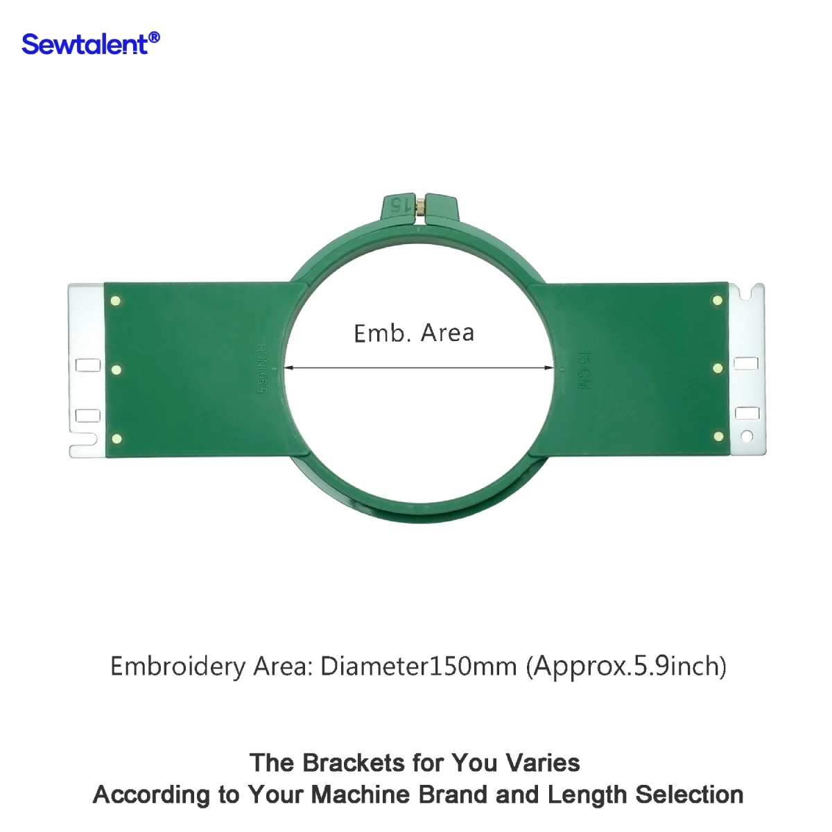 

Sewtalent industry Plastic Embroidery Hoops for SWF Sewing and Embroidery Machine Rings Tubular Frames