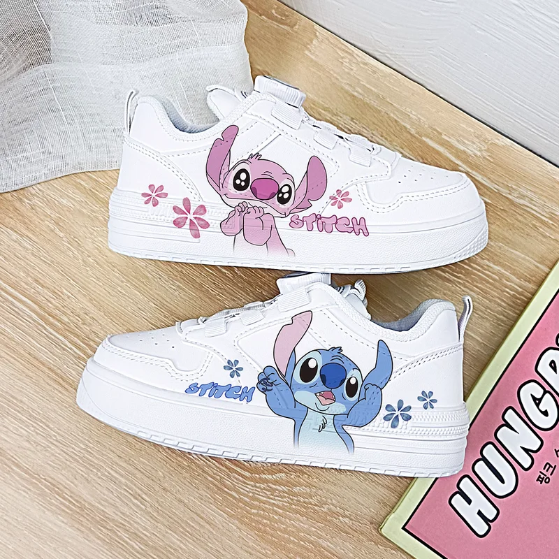 Stitch shoes for children Student Casual Kid child stitch 3 and 10 year old stitch girls boys shoes Sneakers Fashion Sports Gift