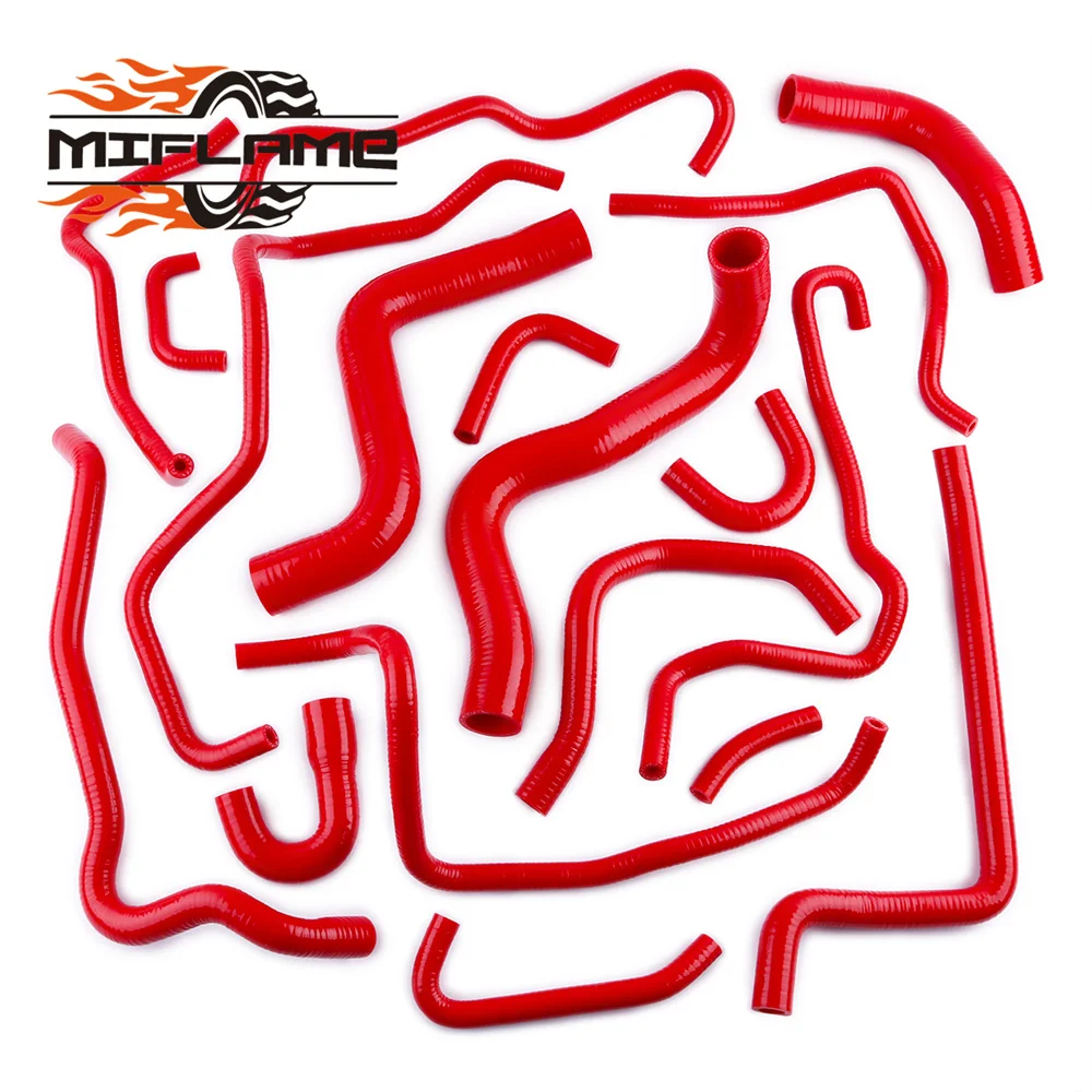 

For Mazda RX8 RX-8 SE3P 13B-MSP Silicone Radiator Coolant Heater Hoses Kit