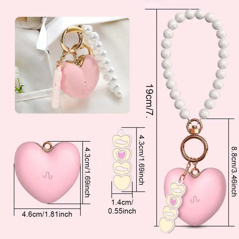 الحب قلادة هزاز التحكم الذكي اللاسلكية عن بعد سيليكون مقاوم للماء يمكن ارتداؤها أوضاع اهتزاز قوية #6