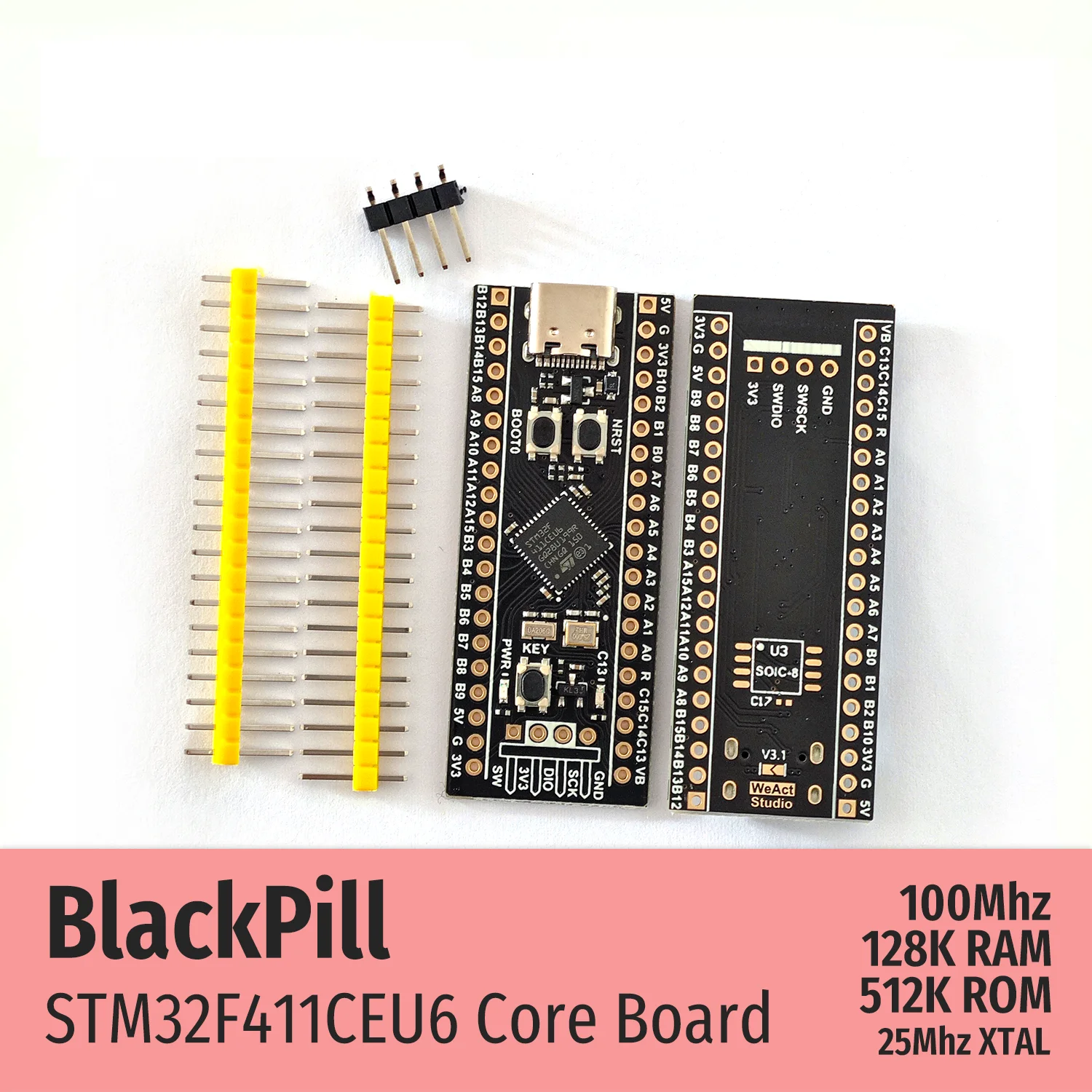 placa-central-stm32f411ceu6-stm32f4-placa-de-desenvolvimento-placa-de-sistema-minimo-suporta-micropython
