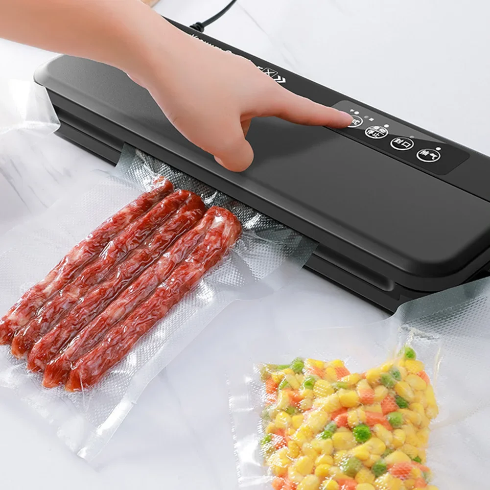 Upgraded Hot Selling Commercial Portable Hand Vacuum Food Bag Sealer Second Vacuum Packaging Rolls Machine for Vaccum Packing