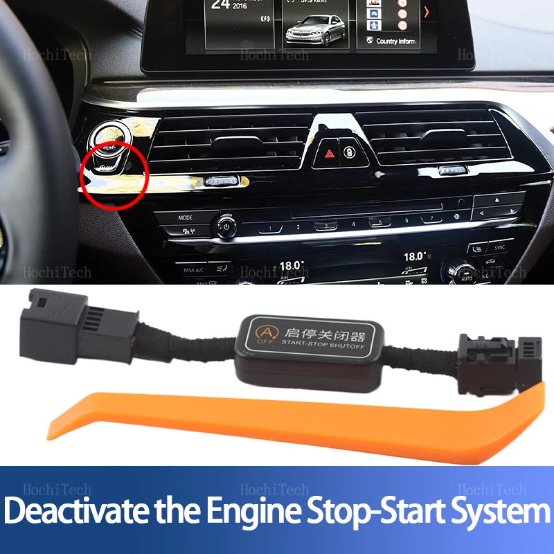 

Car Automatic Start And Stop Engine Off Device Control Sensor Auto Stop Canceller For BMW 5 Series G30 G31 2017-2023