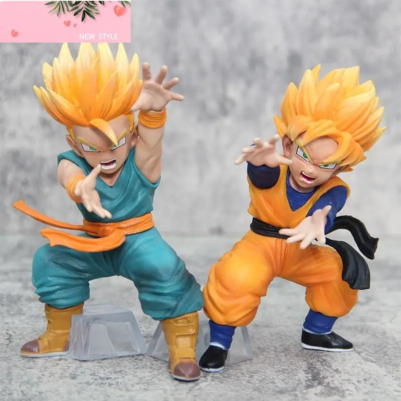 

15 см фигурка Dragon Ball Son Gohan Trunks, экшн-фигурки, коллекция аниме, статуя из ПВХ, модель, украшения, коллекция кукол, игрушки, подарки