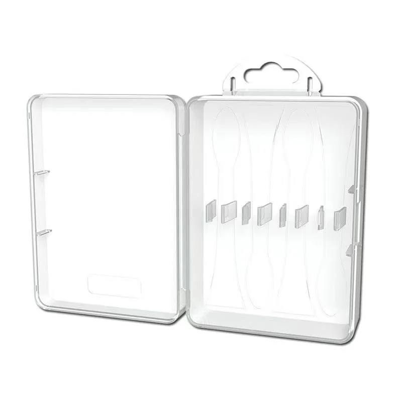 Toothbrush nozzle storage box is suitable for all toothbrush nozzle accessories