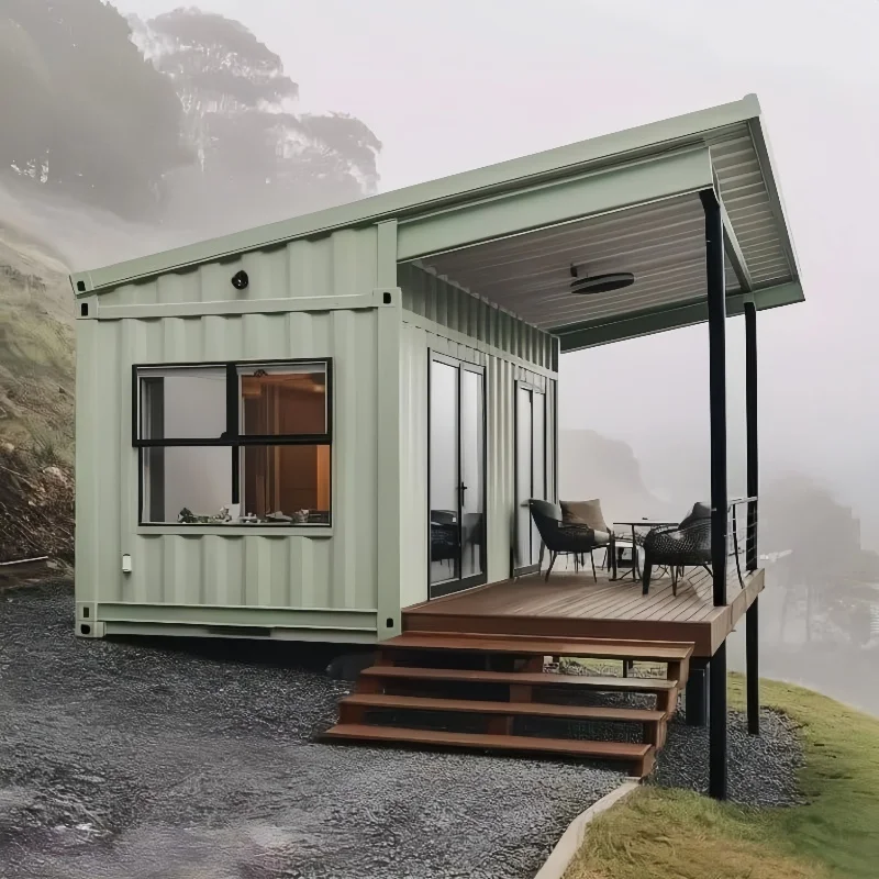 Expandable Container House 20FT/30FT/40FT Modular Prefab Houses Tiny House Foldable Container Home