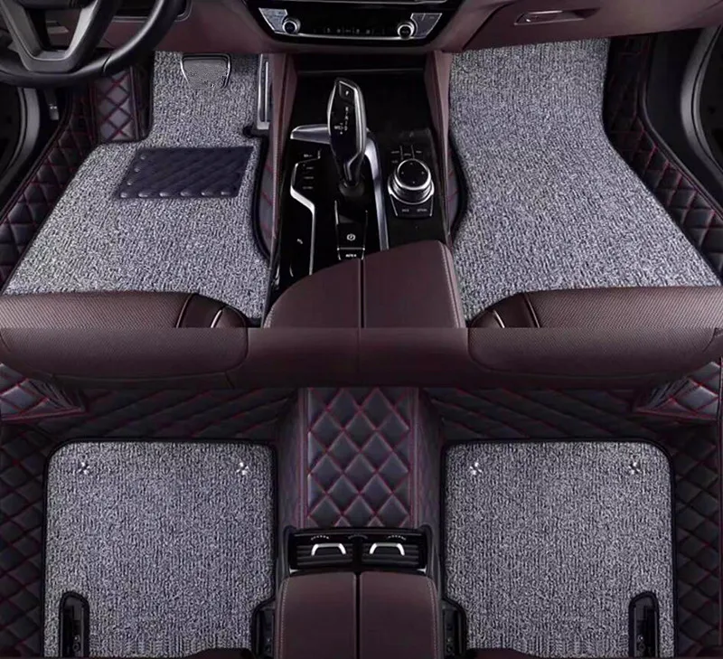 

Индивидуальные автомобильные коврики премиум-класса для Mercedes-Benz S 680 Maybach V223 2026-2021. Высококачественные двухслойные ковры для S680 2025.