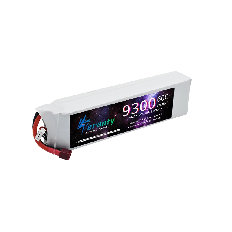 TERANTY 3S 11.1V 9300mAh 60C แบตเตอรี่ LiPo สําหรับ RC รถเรือ Drones Quadcopter เฮลิคอปเตอร์อะไหล่ T XT60 EC5 TRX XT90 EC8