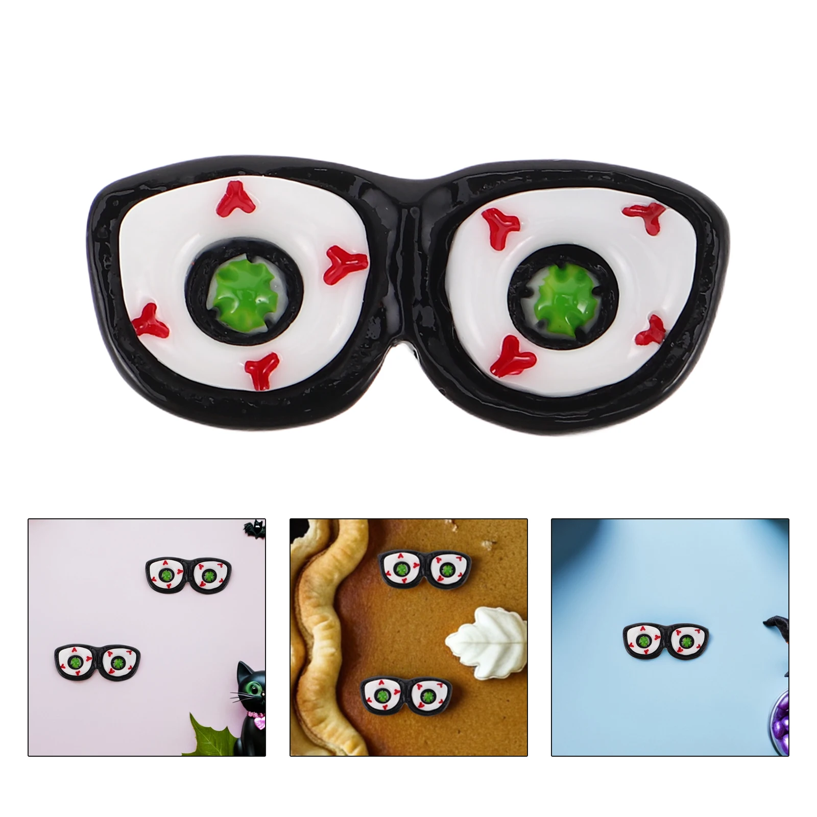 

30 Pcs Horror Glasses Eyeballs Fake Eyes Costume Decorate DIY Crafts Plastic Cartoon