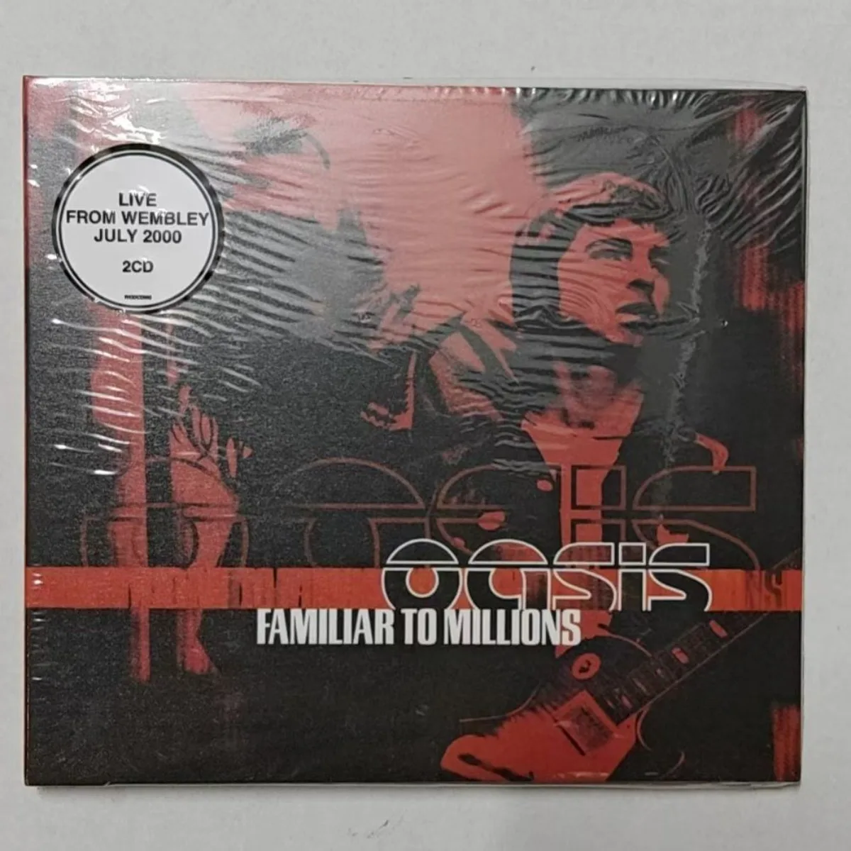 

Oasis Familiar To Millions - Live From Wembley July 2000 Masterpiece British Britpop Rock Band Live Concert Recording CD Album