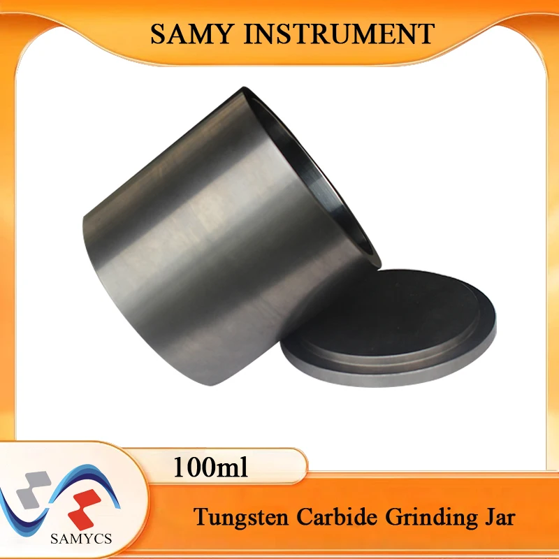 

Multifunctional 100ml Hard Alloy Carbide Milling Tank New Tungsten Carbide Grinding Jar for Planetary Ball Mill Grinder