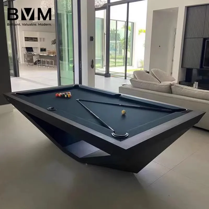 Standard adult home billiard table American black eight fancy nine ball high-end