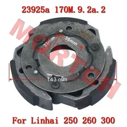 Clutch Carrier for MAJESTY LINHAI 250 260 300 YP250 JL250 LH300 Buyang Feishen Gsmoon Jinlang Xingyue Sym Citycom GTS 250i 23925