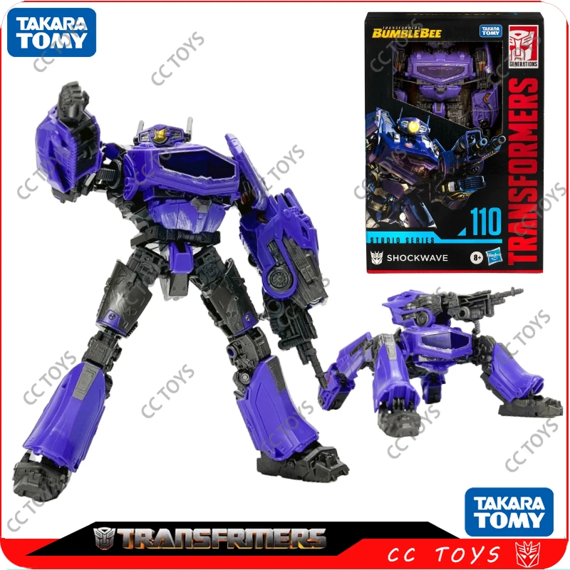 In Voorraad Takara Tomy Transformers Toy Studio Serie SS110 Voyager Class Shockwave action figure robot collectie kinderspeelgoed