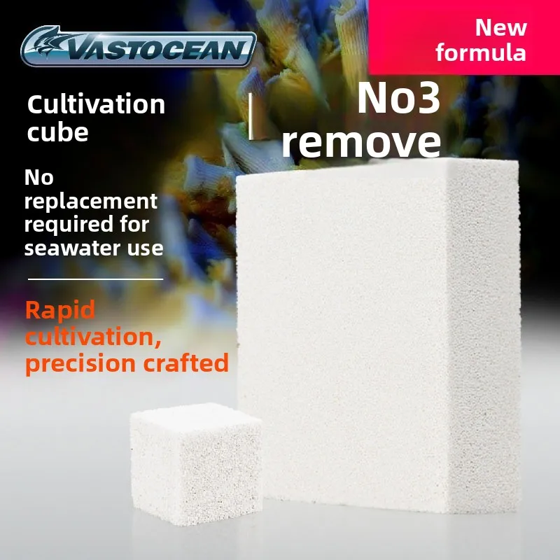 

VASTOCEAN MP Aquarium Filter Media Bio Ceramic Rings Denitrification Bricks for Nitrate Removal Water Purification