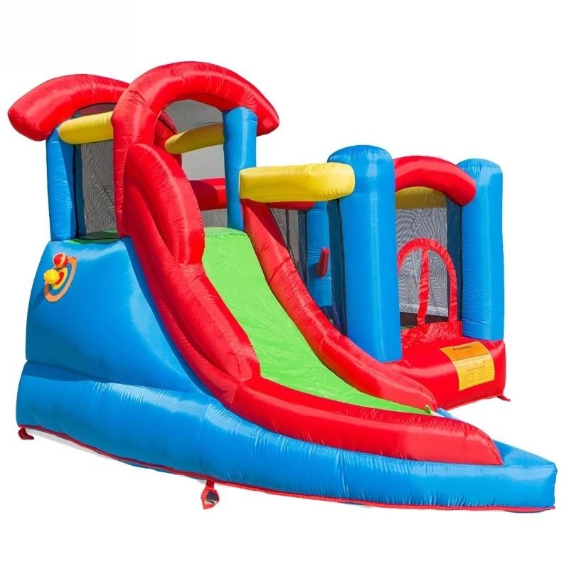 

Indoor/Outdoor Children's Slide Naughty House Home or Shopping Center Play Dolphin PVC Inflatable Bouncy Castle