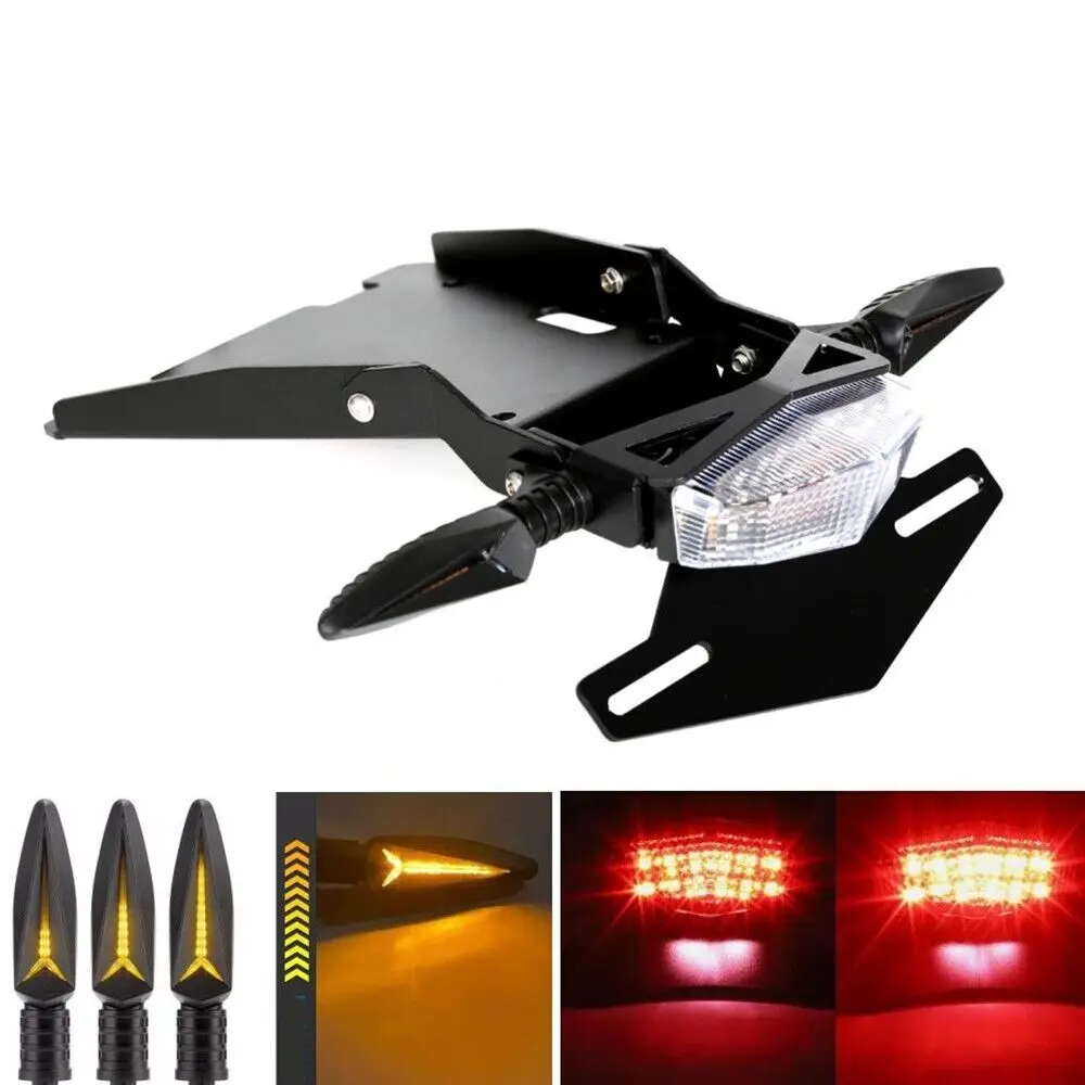 

LED Tail Brake Light Indicator Rear Fender Eliminator For BMW R NINE T 2013-2023