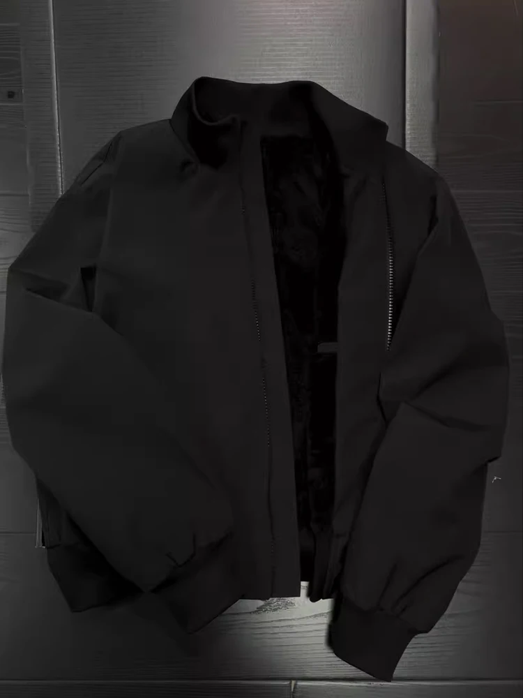 

Pure Bla Fce Lined Pilot Jaet Мужское зимнее теплое морозостойкое хлопковое пальто Northeast Sle Thiened Long Sve