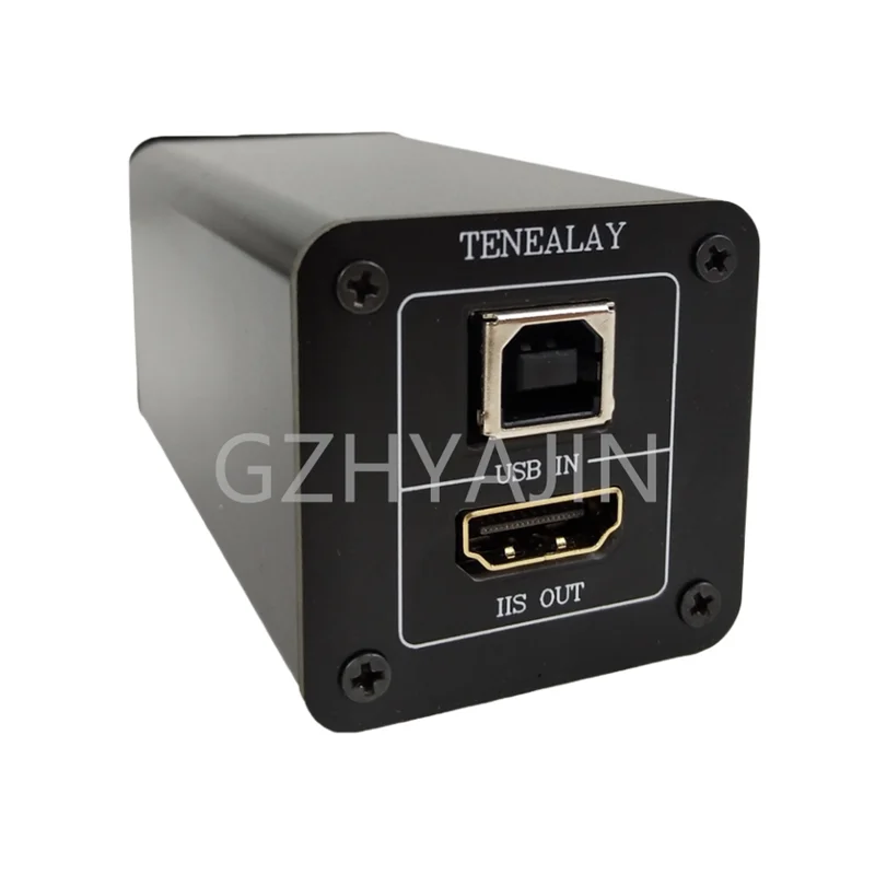أحدث محول الواجهة الرقمية TNEALAY Amanero USB إلى HDMI IIS I2S البصري المحوري يدعم DSD512