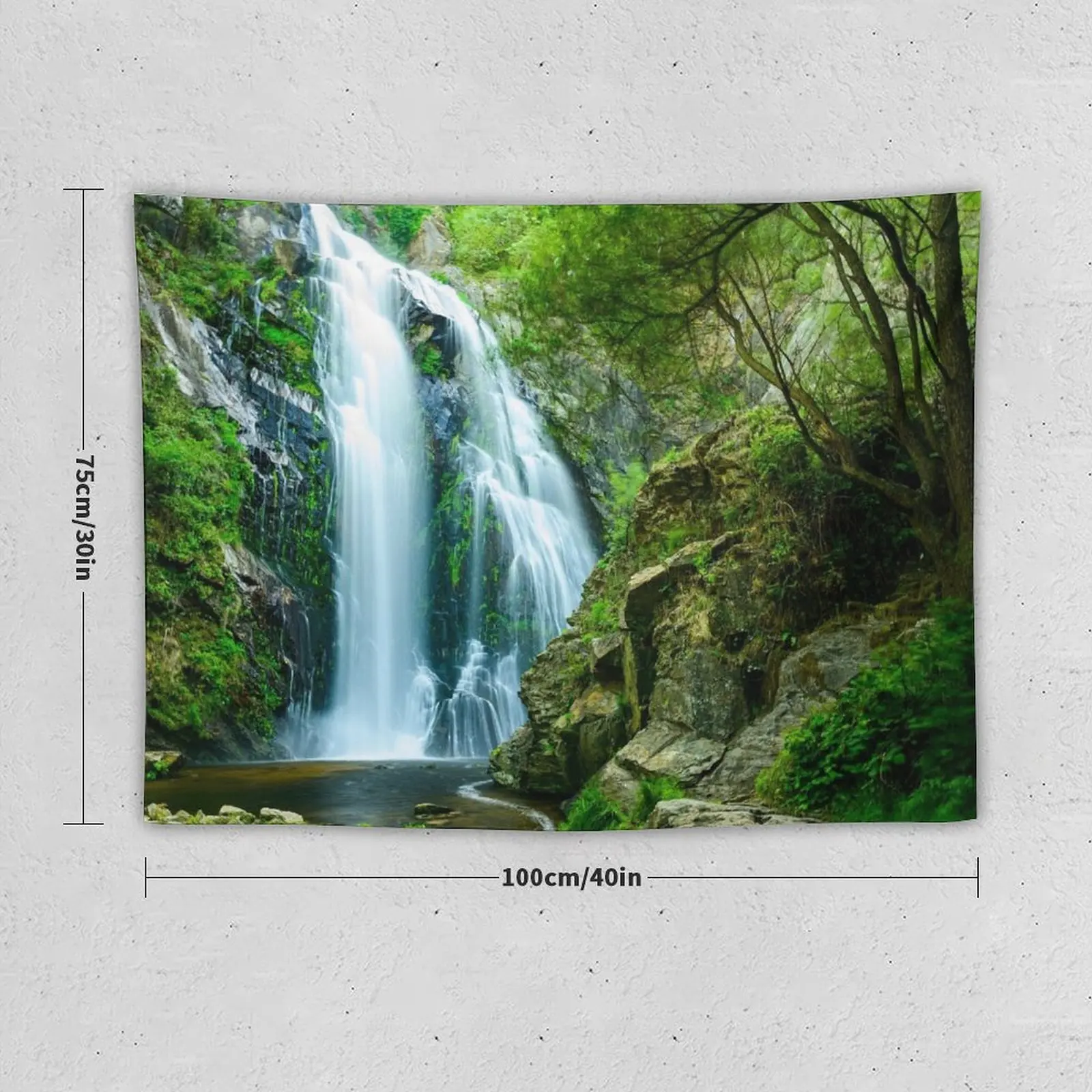 Waterfall In the Wild Tapestry On The Wall Decor For Bedroom House Decorations Bed Room Decoration Tapestry