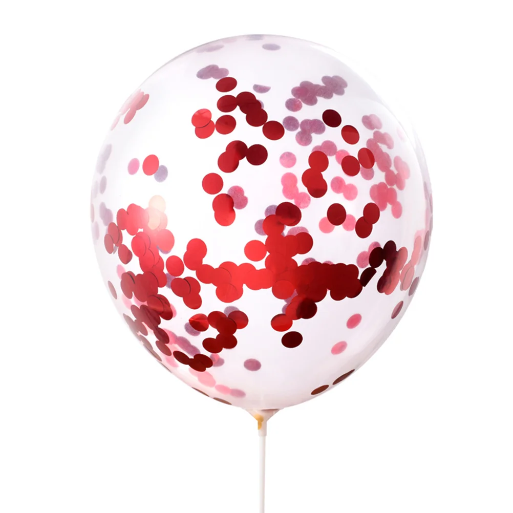 

50 pcs 12 Inch Wine Red Rose Gold Latex Balloons Set Party Wedding Decoration Kit For Baby Shower Classroom Event