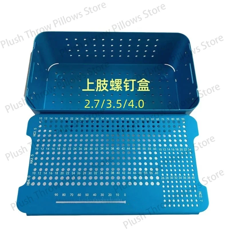 صندوق لولبي لتقويم العظام 2.7/3 5/4.0 صندوق لولبي للطرف العلوي، صندوق تخزين لولبي 0-90 مم #1