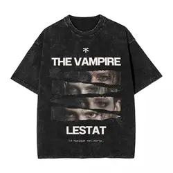 Men's Affiche Du Concert De Vampire Lestat 6 T-Shirts Tops Summer Vintage Short Sleeve T Shirt O-Neck Novelty Tshirt Hot Sale