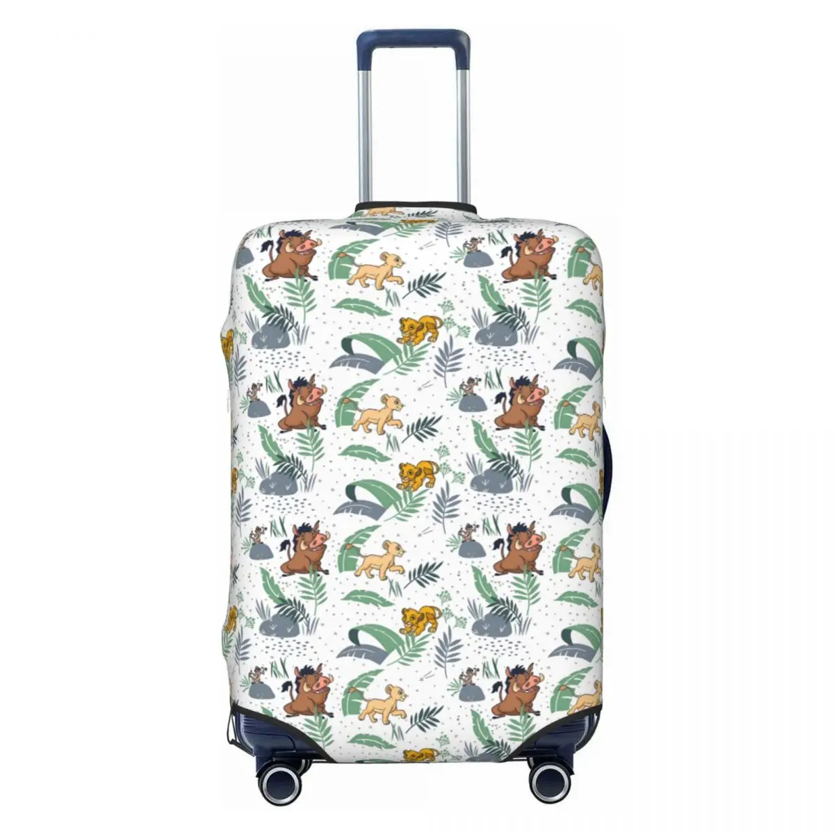 

Custom The Lion King Movie Luggage Cover Fashion Retro Hakuna Matata Suitcase Protector Covers Suit For 18-32 inch