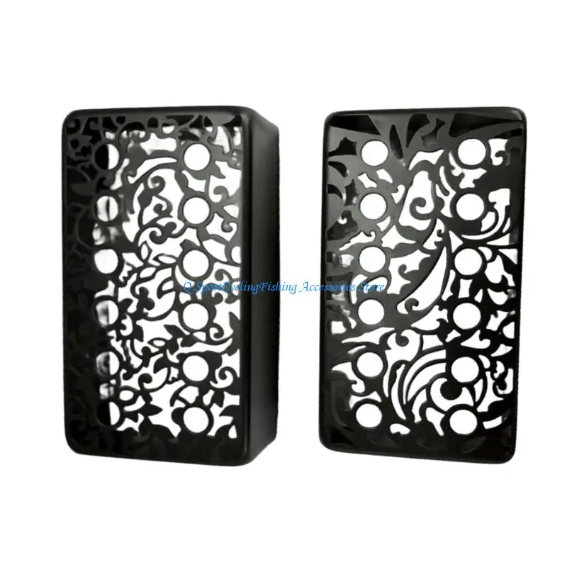 

Замена крышки звукоснимателя гитары, изысканные резные чехлы для гитарных хамбакеров