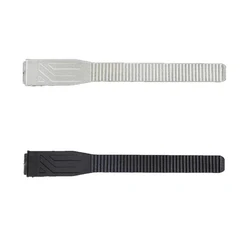 Ceinture de dent trapézoïdale pour chaussures de saut, 1 pièce, bande d'énergie adaptée aux chaussures à rebond, blanc, noir