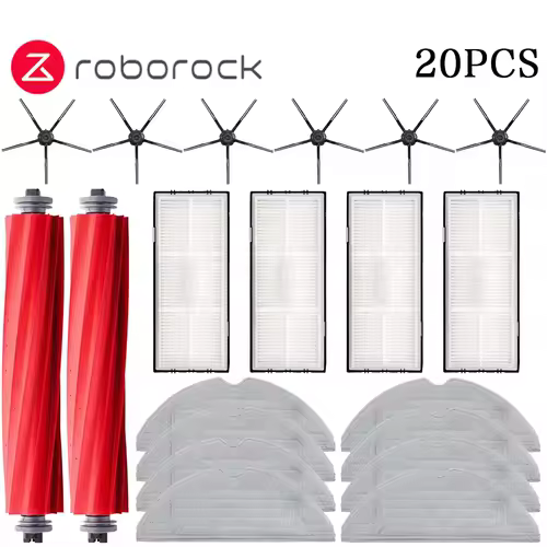 Main Side Brush Mop Hepa Filter Dust Bag Cleaning Rolling Brush Roborock S7 Maxv Ultra S7 Pro Ultra Robot Vacuum Accessories - Image 20